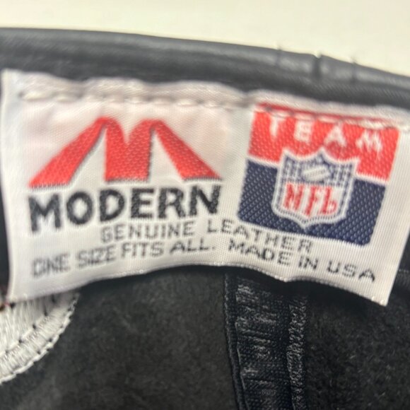 Pittsburgh Steelers Vintage Leather Steelers Hat - Size OS - CL - Picture 6 of 6